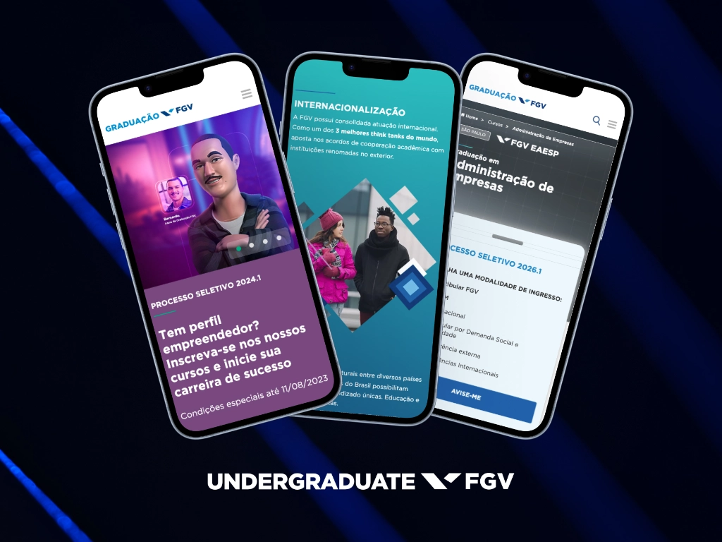 New FGV Undergraduate Website: From Fragmented Sites to a High-Conversion Ecosystem